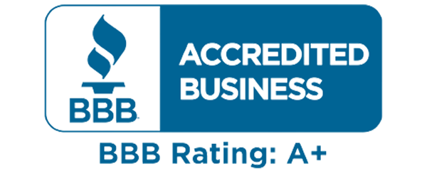 BBB Accredited Business, A+ rating